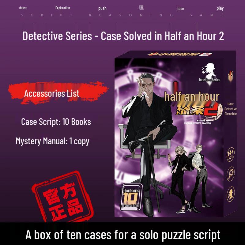 Micro-Script Detective Mystery: Solo Murder Puzzle Card Game