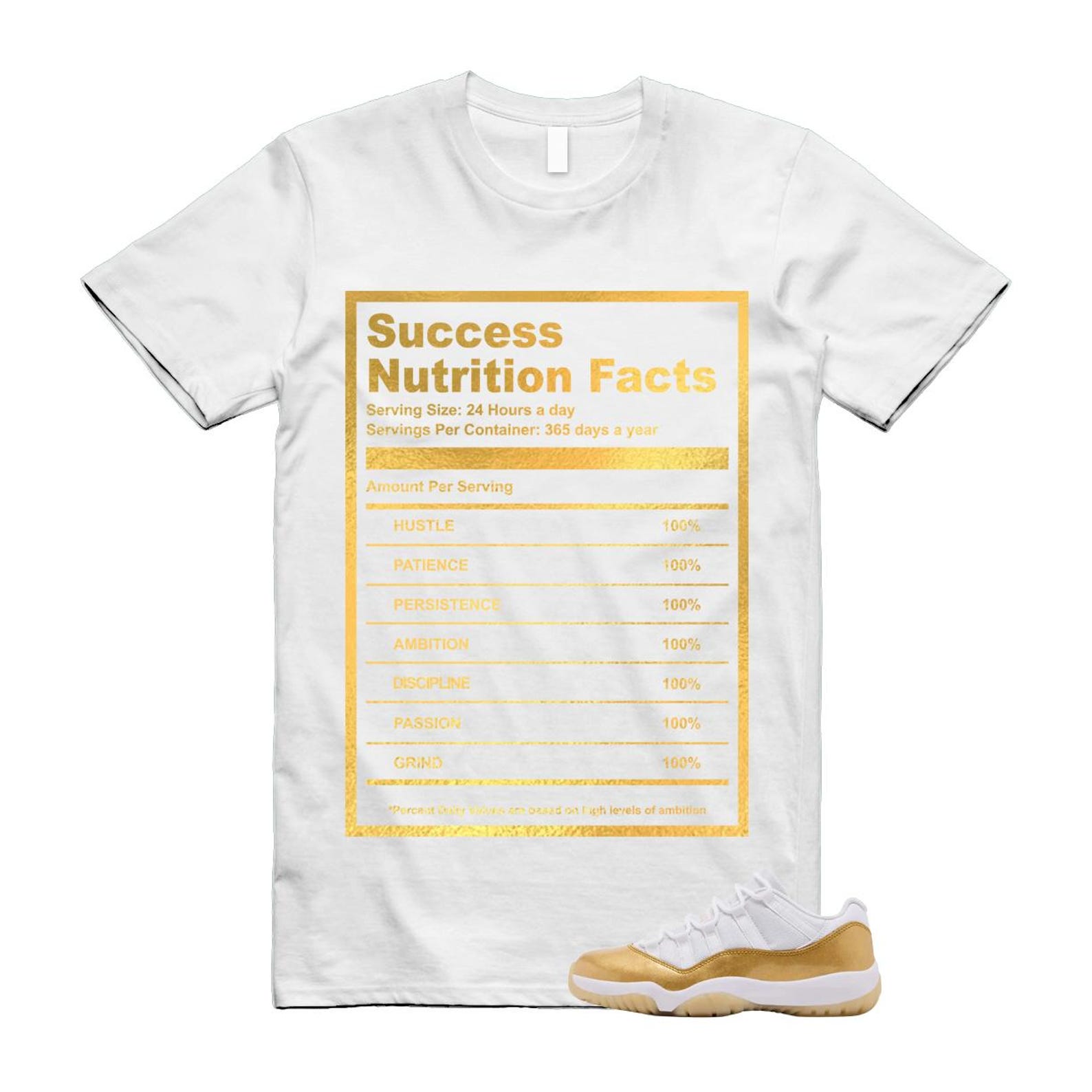 11 Mother s Day Gold White T Shirt Match SUCC 2XL