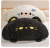 Cartoon Big-Head Fluffy Pillow: Double-Sided Cool Lumbar Support for Summer Sleep & Leg-Clamping.