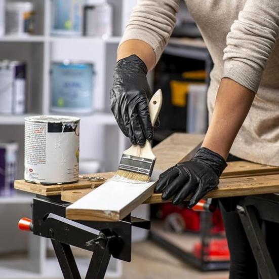 Jednorázové nitrilové rukavice Vysoká elasticita Bez pudru Bez latexu Rukavice pro manipulaci s potravinami Úklid