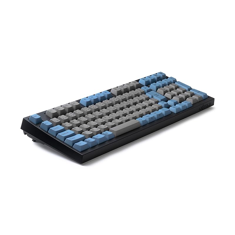 LEOPOLD FC980MBT GRAYBLUE Bluetooth/USB-C Japanese JIS layout Kanaya 102 keys Space-saving keyboard with numeric keypad Switch hot-swappable