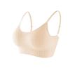 Adjustable Anti-Exposure Bandeau with Breathable Pads – Strapless Gathered Bra for Women