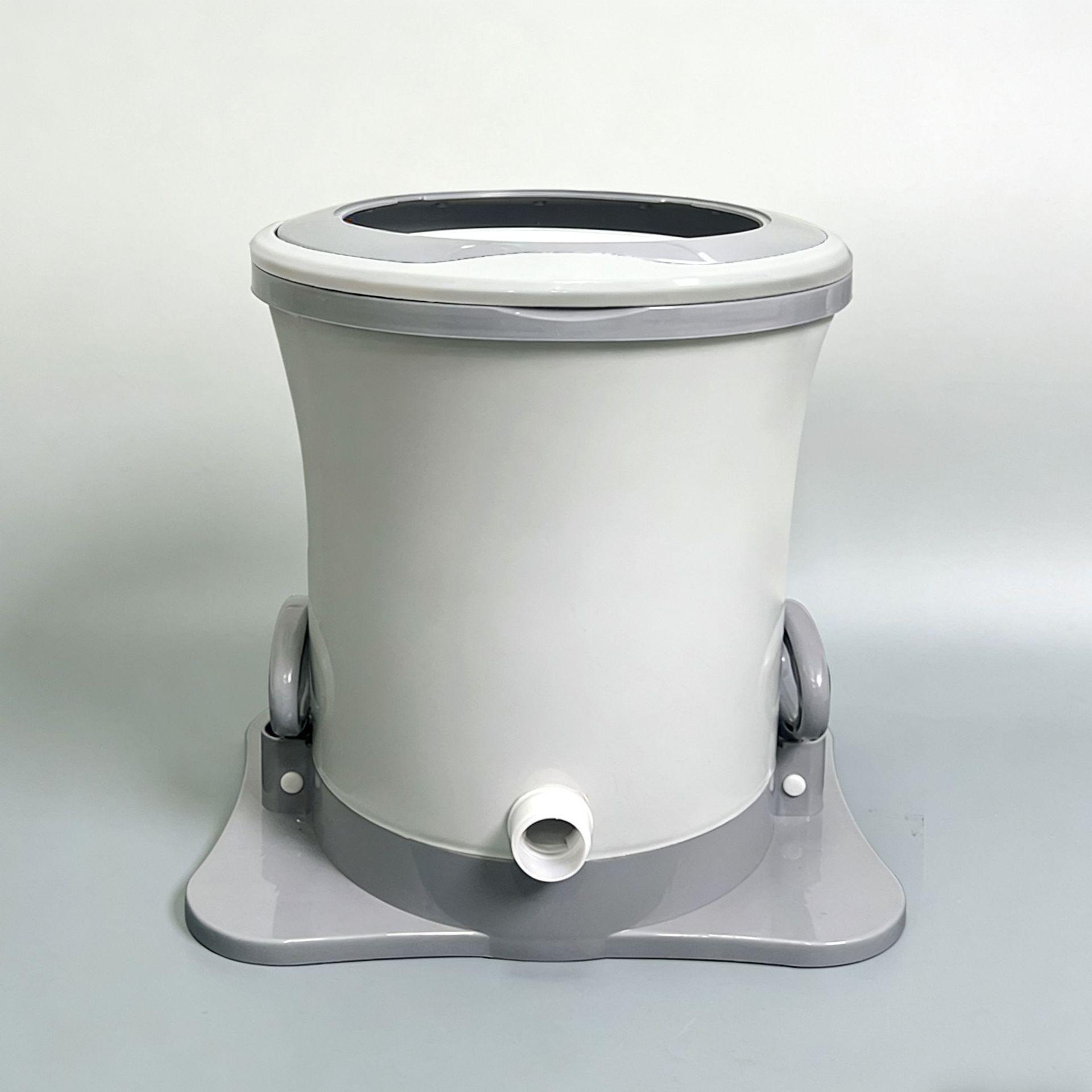 

Ten-Second Manual Dehydrator: Compact, Unique Spin Dryer for Student Dorms (Non-Crank, Hand-Pull Rope Design)