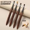 Premium Japanese-style Nail Art Brushes Round Flat Head Gel Polish Manicure Tools