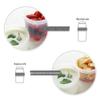 Double-Layer Food Storage Box: Child & Baby Safe, Food-Grade Sealed Jar for Snacks and Lunches.