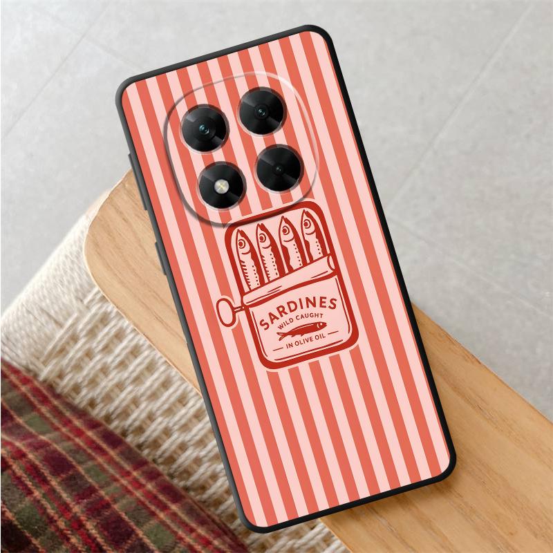 Case for Xiaomi Redmi Note 12 Pro 11 11s 12s 7 8 13 Pro Plus 9 14 10 10S 9S Funda Phone Cover Cartoon Creative Fish