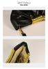 Leia Pleated Metal Dumpling Bag - Luxury Evening Shoulder Bag for Women