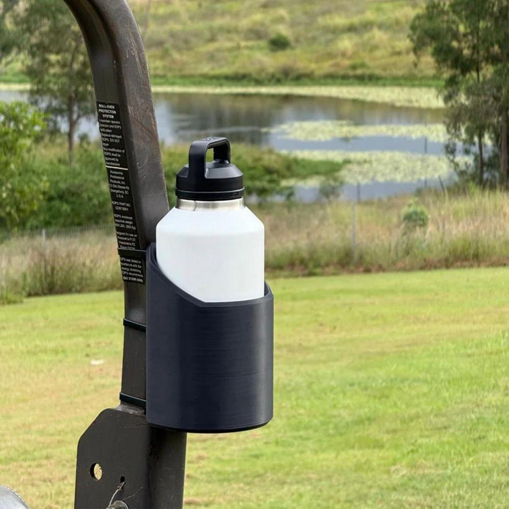3D Printed Magnetic Cup Holder Black Color Heavy Duty Cup Holder  For Bus