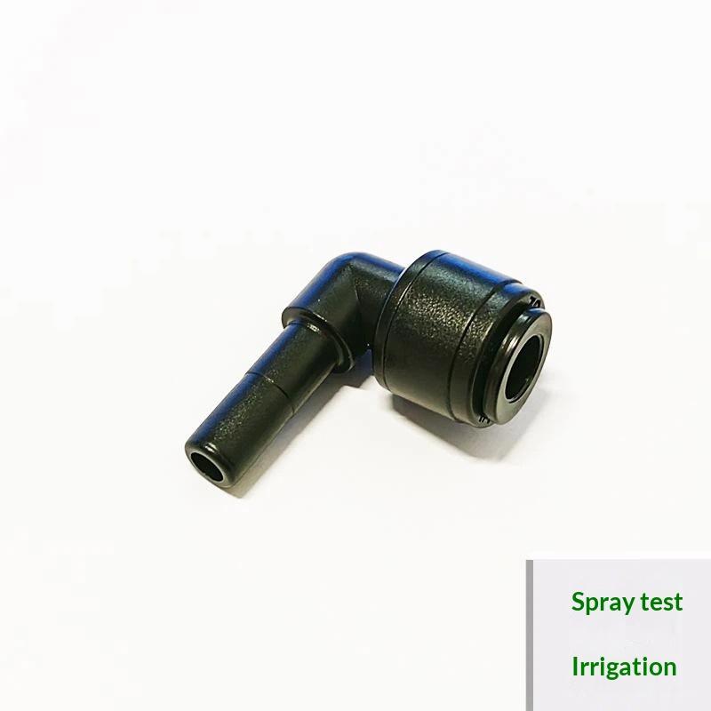 RO Water Filter Fittings Food-Grade POM Straight Elbow Tee PE Pipe Bulkhead Connector for Home Reverse Osmosis System