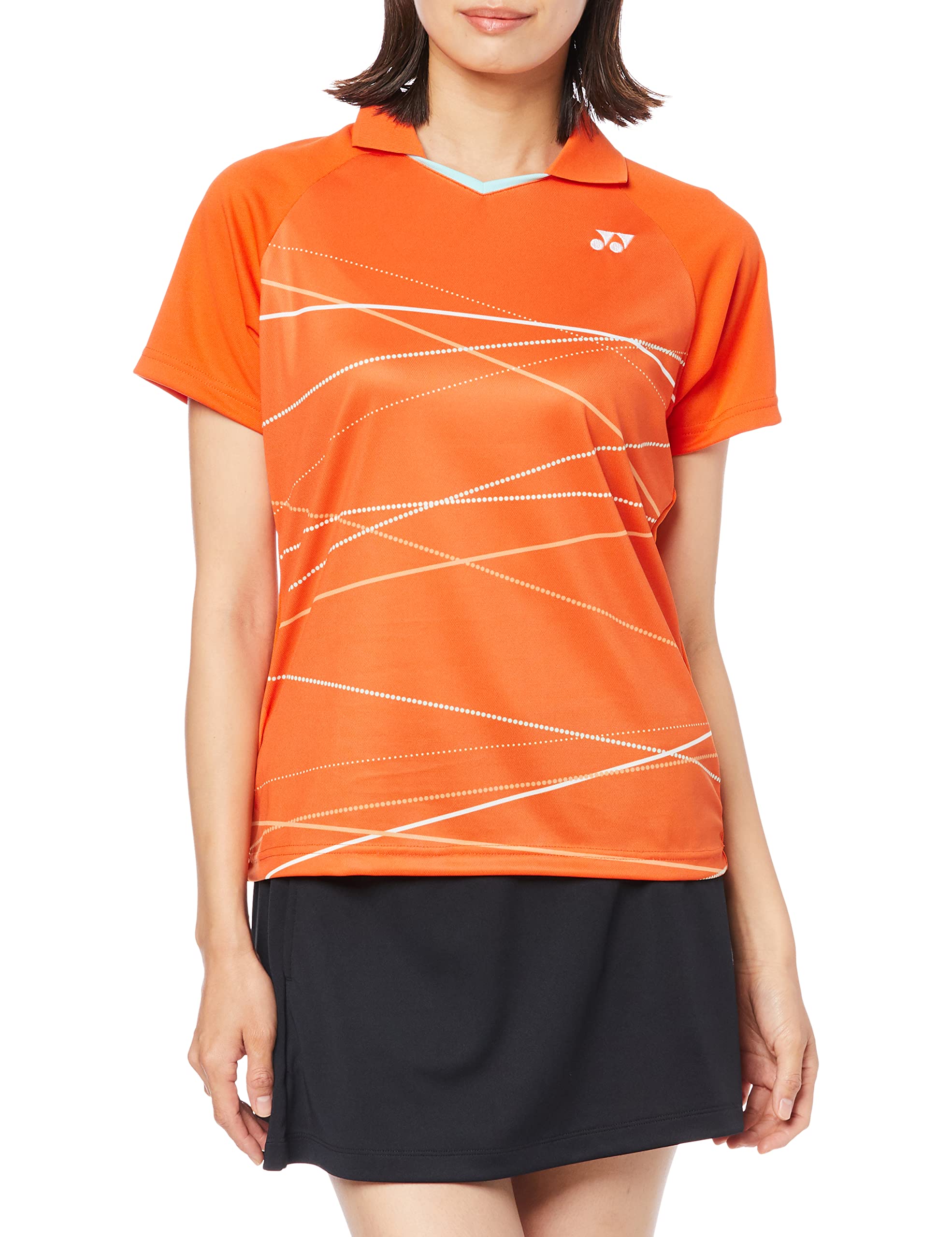 

Теннисная рубашка Game Shirt Orange XO [Yonex] женская (005)
