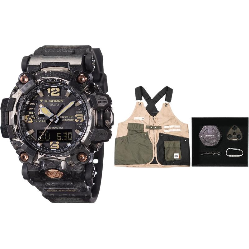 

Casio G-SHOCK Series Rift Valley Mud King Waterproof, Mudproof and Shockproof Multifunctional Sports Quartz Movement Resin Strap GWG-2000CR-1APRM