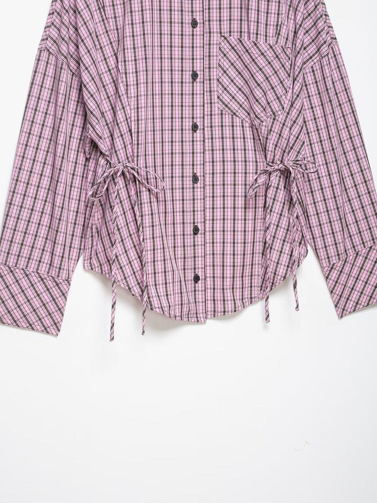 Spring 2026 Women's Versatile Plaid Shirt: Casual, Multi-Wear, Street Style Top