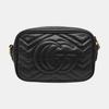 [Usato] Borsa Mini Gucci GG Marmont Matelassé 'Nero' - Buono #Y1PPLF