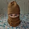 Windproof Winter Warm Hat Scarf Two-piece Coldproof Cycling Mask Motorcycle Warm Mask  Women