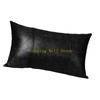 KX4B Ergonomic Design Cushions Cover Faux Leather Sofa Chair Lumbar Support Case