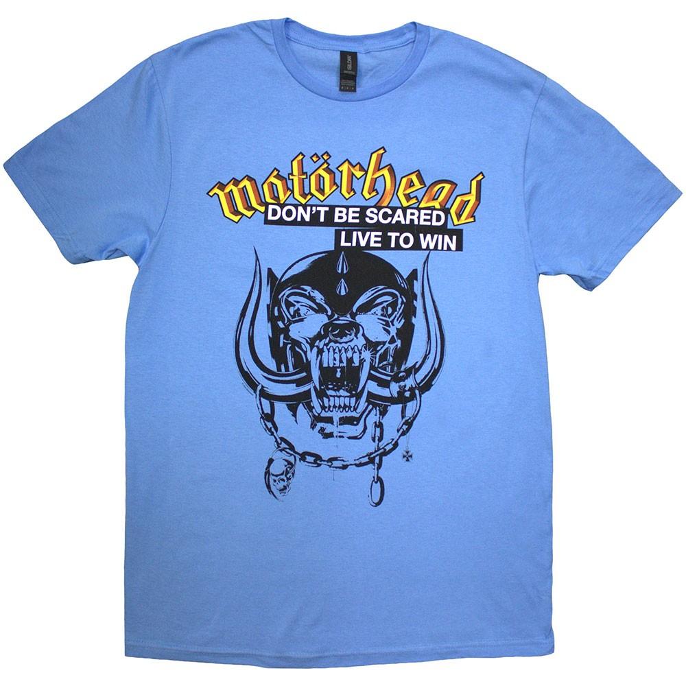 Motörhead Live To Win T-Shirt Blue New XXXL