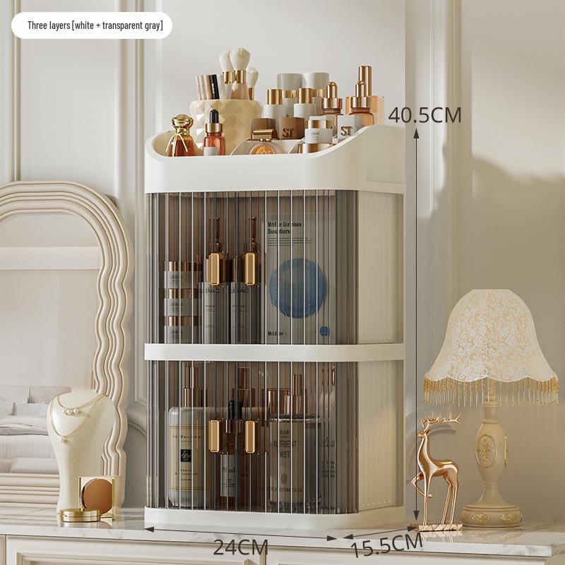 Large Capacity Desktop Makeup Storage Drawer Cabinet