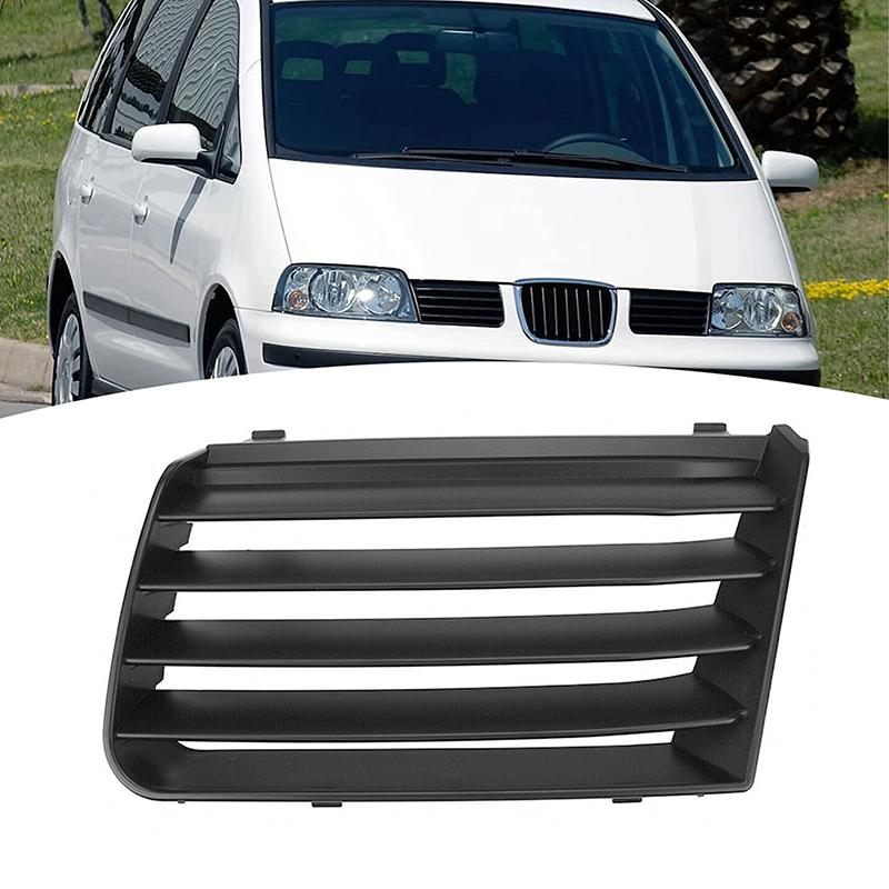 Car Front Left Right Upper Bumper Radiator Grille Black Plastic 7M785365301C 7M785365401C for Seat Alhambra 2001-2010 left