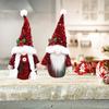 Long Hair Christmas Gnome Doll With Sequins Faceless Doll Desktop Ornaments  New Year