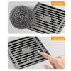 Anti-Odor Drain Valve Cover Dual Use Floor Hair Catcher Stainless Steel Floor Drain  Shower Room
