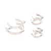 1Pc Stainless Steel Standard Ground Mouth Clip Caliber 14#19#24#29#34#45# Laboratory Clamp Heat Resisting Ground Clip Adapter