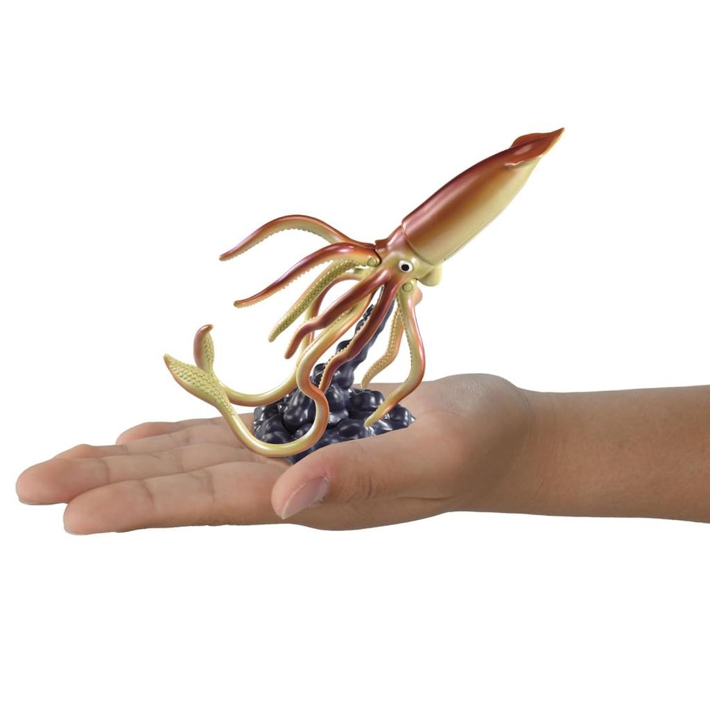 TAKARA TOMY Ania Giant Squid Animal Dinosaur Toy for Ages 3 and Up AL-33 (Floating Version)