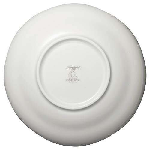 Noritake Deep Plate, 650cc, My Neighbor Totoro Design, Microwave Safe, Bone China, 1 Plate, TT97897/4924-7