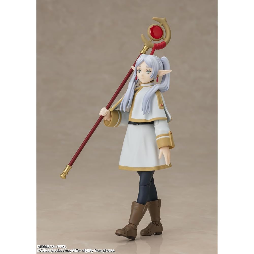 TAMASHII NATIONS S.H. Figuarts Sousou no Frieren Frieren Figure 140mm PVC ABS Painted Action Figure