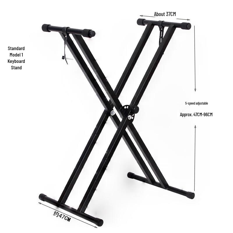Jundingying X-Style Keyboard Stand for 61/88 Keys