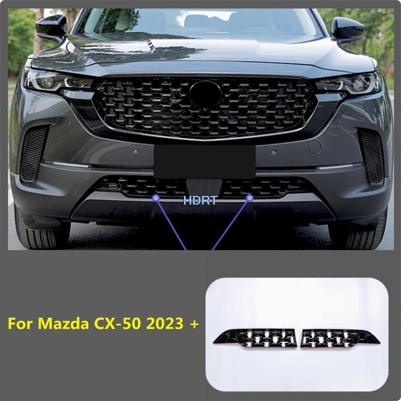 Car Style ect Screening Front Racing Grille ert Anti Bug Net Protector Decoration Accessories For Mazda CX-50 CX50 +