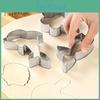 Ocean Animal Cookie 8pcs Cutters Mermaid Tail Starfish Seashell Shark Shapes Sea Themed Biscuit Molds Stainless Steel Fondant Cutters Birthday
