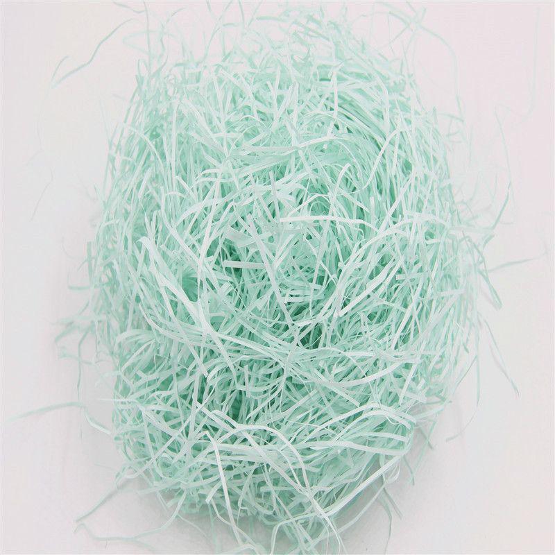 Multicolor Thick Paper Raffia Grass for Gift Box Packaging - Shockproof Material In Stock