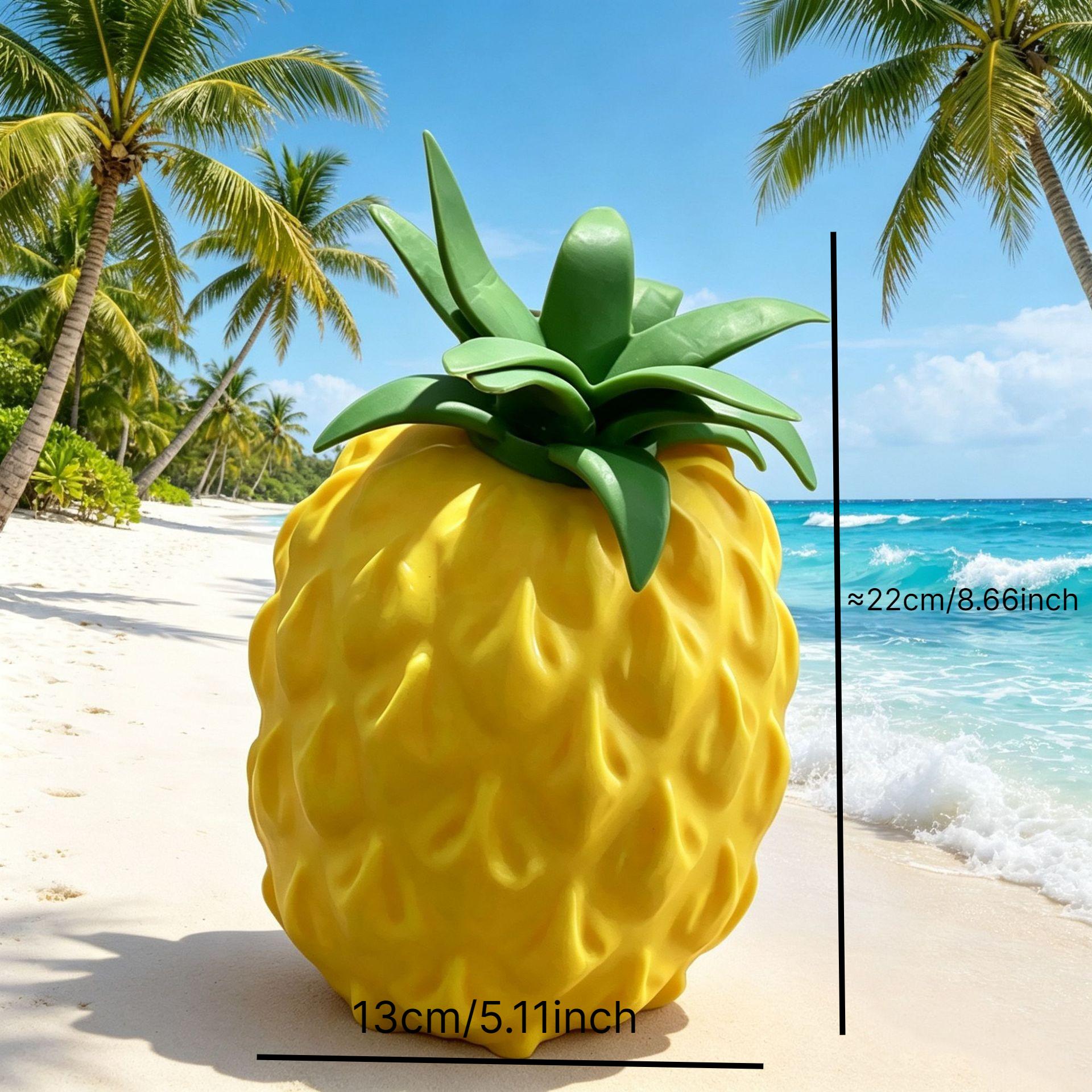 Jumbo Ananas Stressbal Fidget Squishy voor Drukontlasting Verzamelen Cadeaus Stressverlichting Langzaam Rijzend Bureau Extra voor Cadeaus