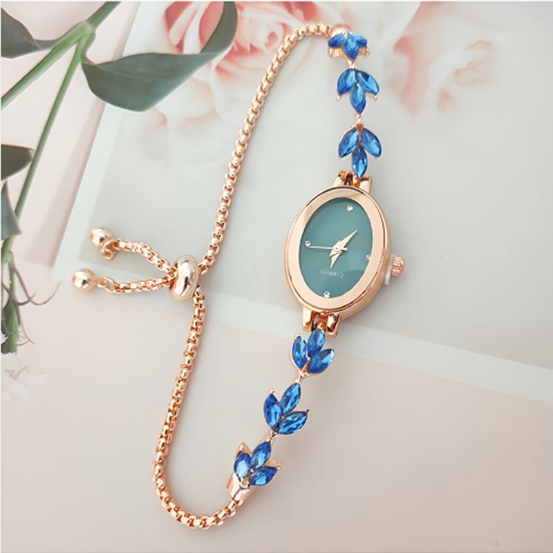Watches for Women Reloj Mujer Mermaid Chain Light Luxury Diamond Bracelet Ladies Fashion Quartz Watches Montres Femmes