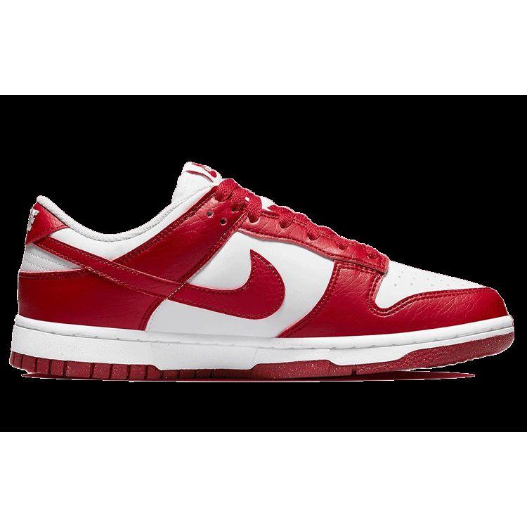 Nike Dunk Low Next Nature Gym Rouge Baskets Femme Blanc DN1431-101