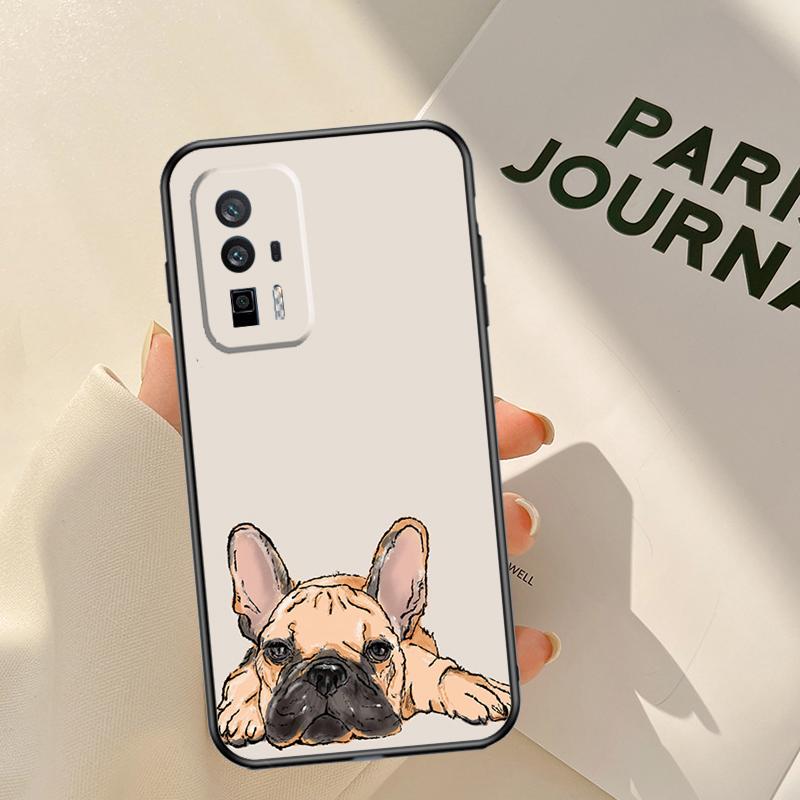 

Чехол для телефона French Bulldog для Xiaomi 15 14 Ultra 13T 14T 15T Pro 17 Pro Max POCO X7 Pro X3 X5 X6 F5 F6 F7 F8 POCO X7