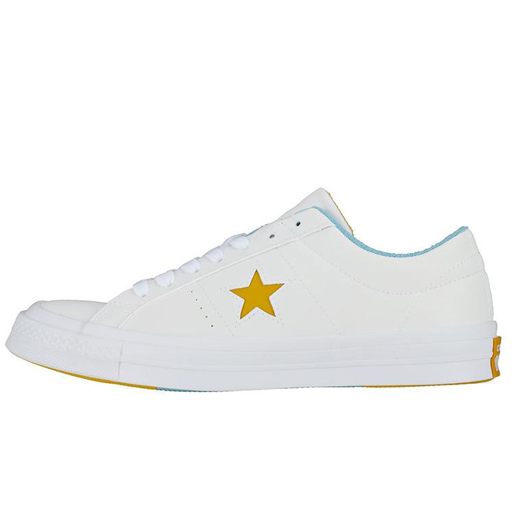 One Star Converse Ox White Mineral Yellow 160593C 35 белый