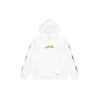 adidas Neo Basketball Print Loose Hoodie Men Hoodie White GT0251