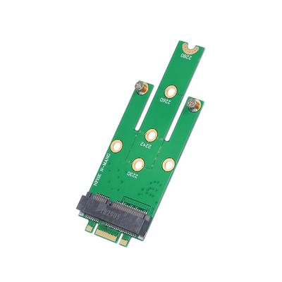 Placă adaptor MSATA la NGFF Placă de bază Convertor SATA la M.2 NGFF MSSD