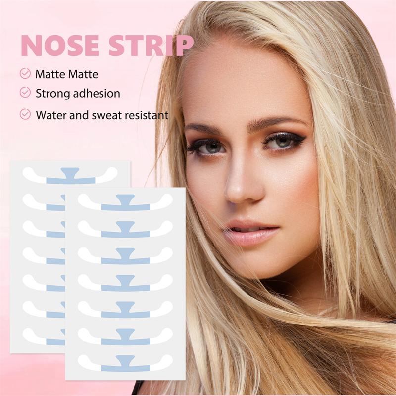 Cosplay Spesielle Nesekrympestrips Krymper Nesefløyene Liten Nese Smal Tynn Nese Usynlig Skjønnhet Krympende Nesefløyklistremerker