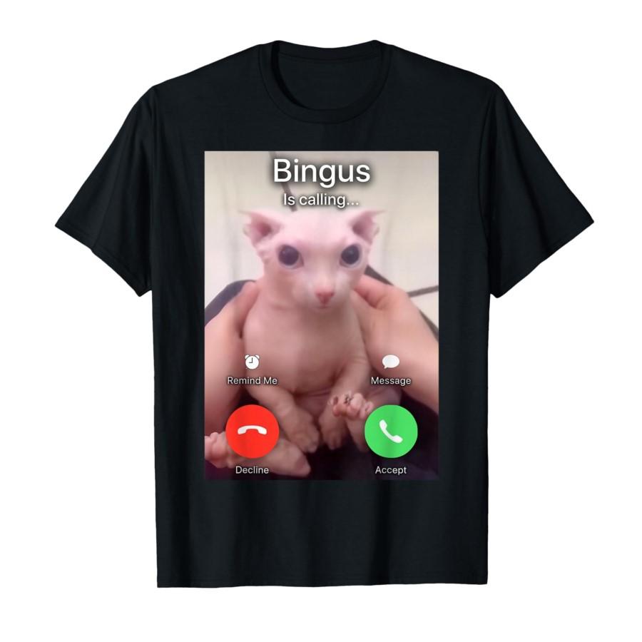 

Bingus Meme T-shirt For Men Women 100% Cotton T Shirts Short Sleeve Tops 0130-1 - Men s Summer Cotton Graphic Tee S разноцветный