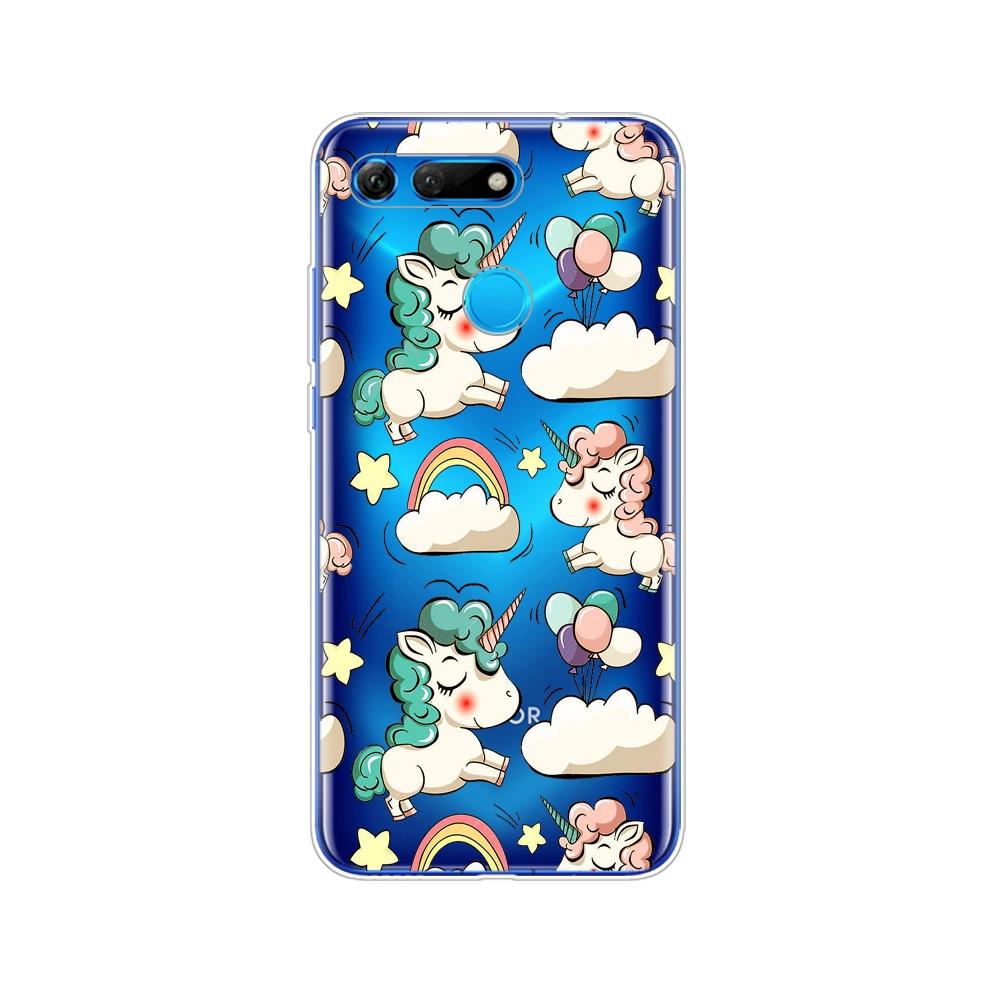 Hülle für Huawei Honor View 20 V20 Hülle TPU Funda Weiche Silikonhülle für Honor V20 Capa Cover Full 360 Schutzhülle