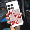 All Too Well Lyrics Funda For OnePlus 13R 13 12 R 11 9 10 Pro 8T 9RT 10T OnePlus Nord CE 4 2 3 Lite N20 N30 Case
