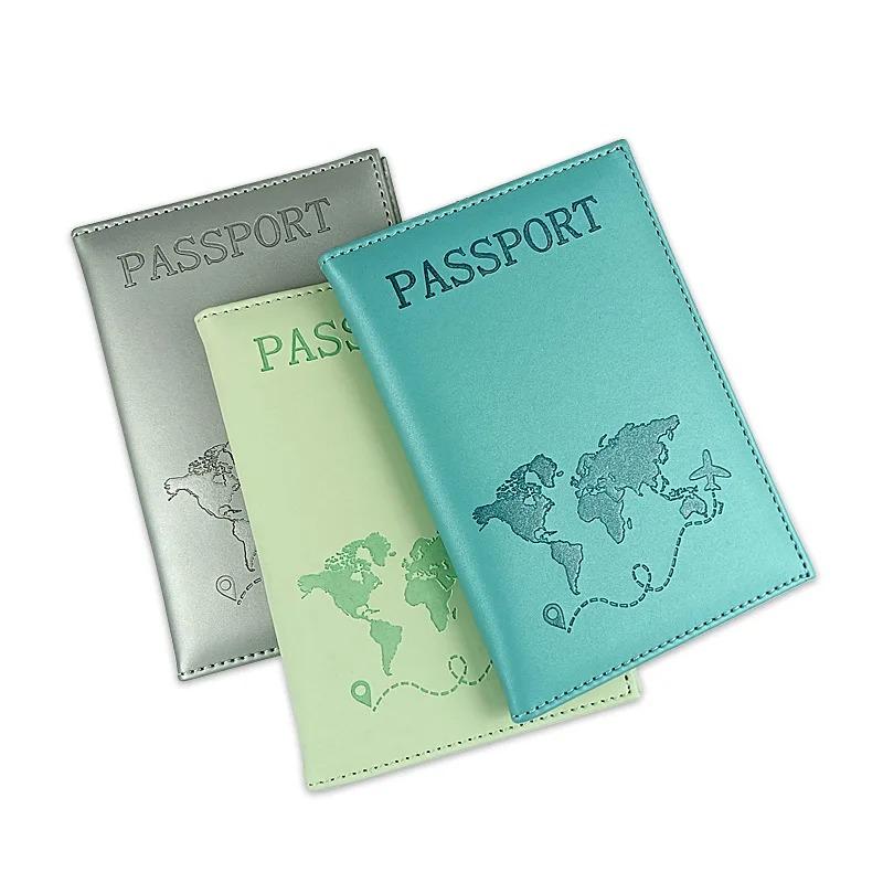 Travel Passport Holder Organizer Protective Women Men Card Case Credit Card Holder ID Document Passport Wallet Passport Cover
