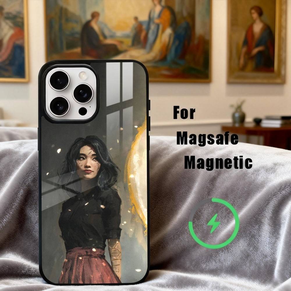 Game Clair O-Obscur Expedition 33 Phone Case For iPhone17,16,15,14,13,12,11 Plus,Pro Max Magnetic For Magsafe Wireless Charging