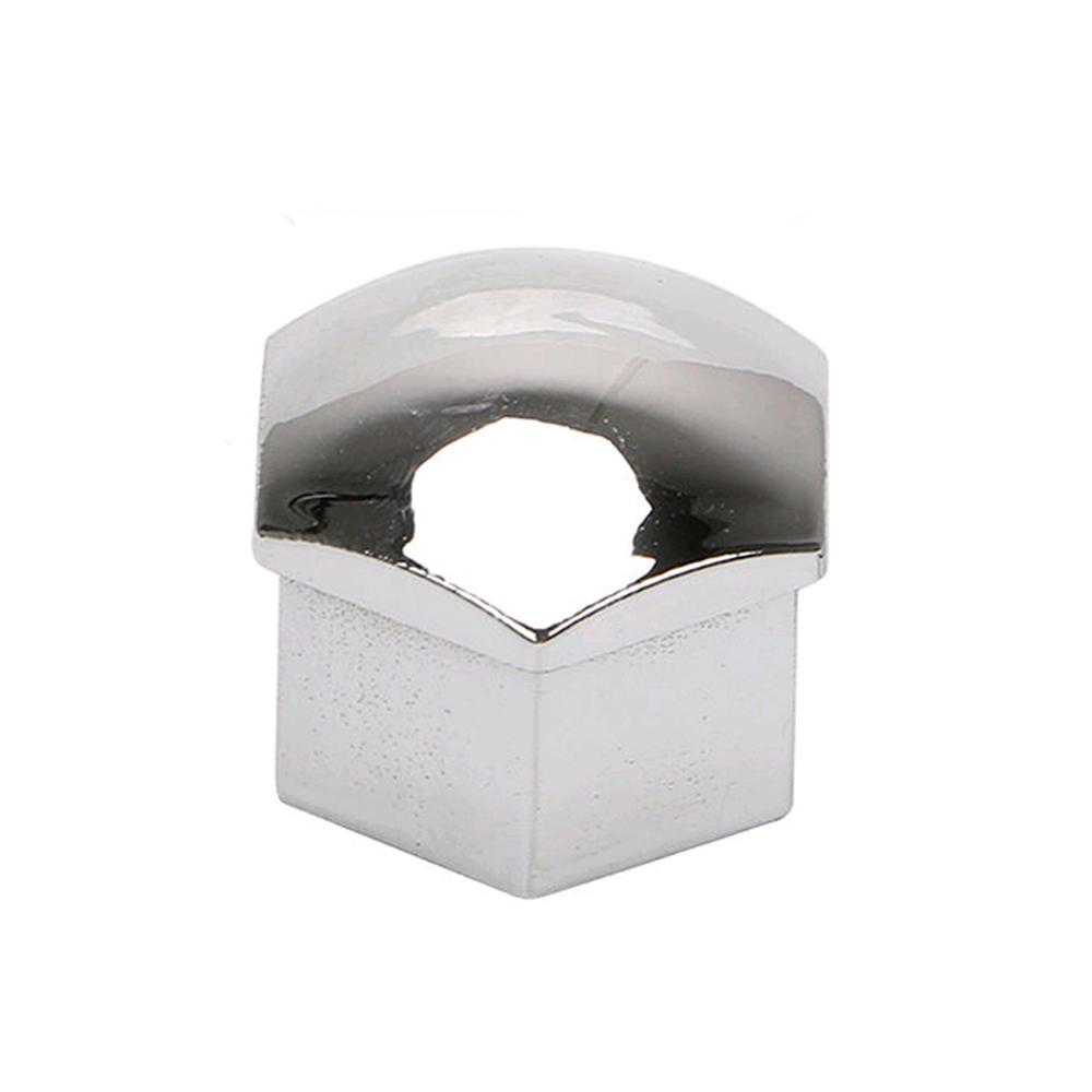 20 Stück 17 mm Silber Autoreifen Radschraubenabdeckungen Mutternkappen Bolzen Felgen Auto Nabenschraube Dekor Schutz Rostabdeckungen Außenzubehör