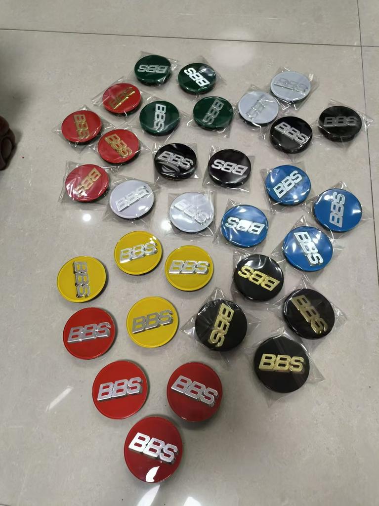 4pcs 69mm BBS Stickers 70mm 3D Acrylic Car Wheel Center Hup Caps Wheel Covers 0924030