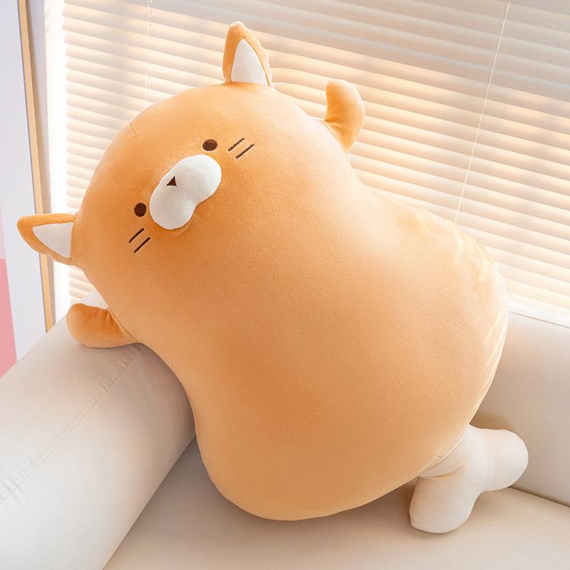 

Creative Soft Chicken Thighs Cat Pillow Plush Toy Doll Bear Hug Bear Doll Home Pillow Ragdoll 45cm（0.3kg）