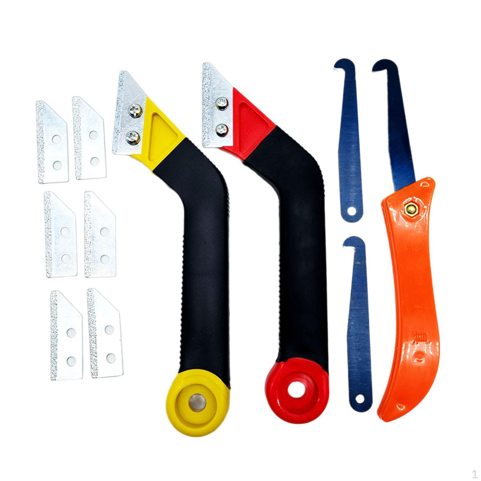 

Комплект для удаления замазки с дополнительными листами и пилой для затирки плитки 11 Pieces