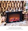 Nordic LED Flame Fireplace Lamp - Decorative Christmas Home Ornament